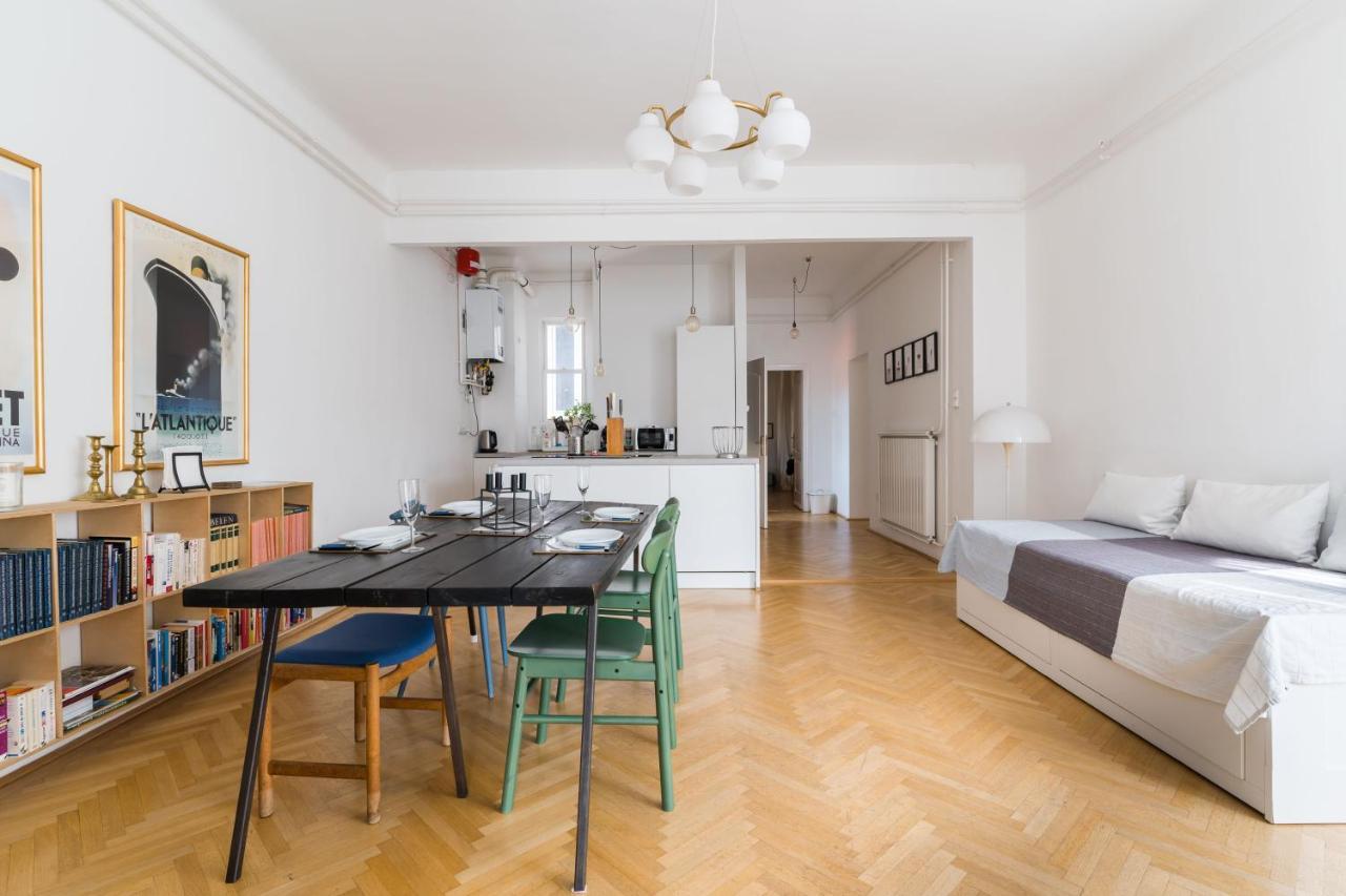 Klauzal Apartment W/3 Bedrooms, French Balcony Budapest Luaran gambar