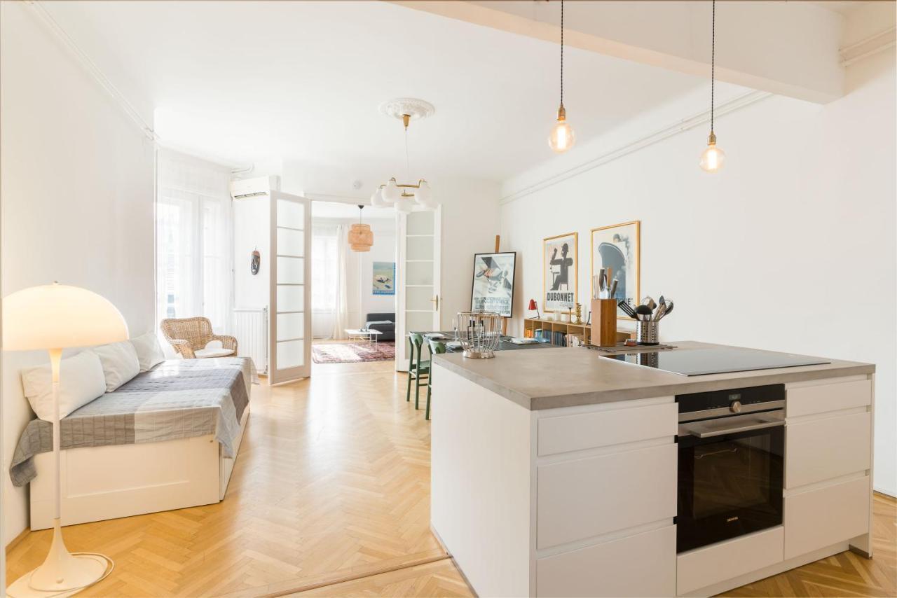 Klauzal Apartment W/3 Bedrooms, French Balcony Budapest Luaran gambar