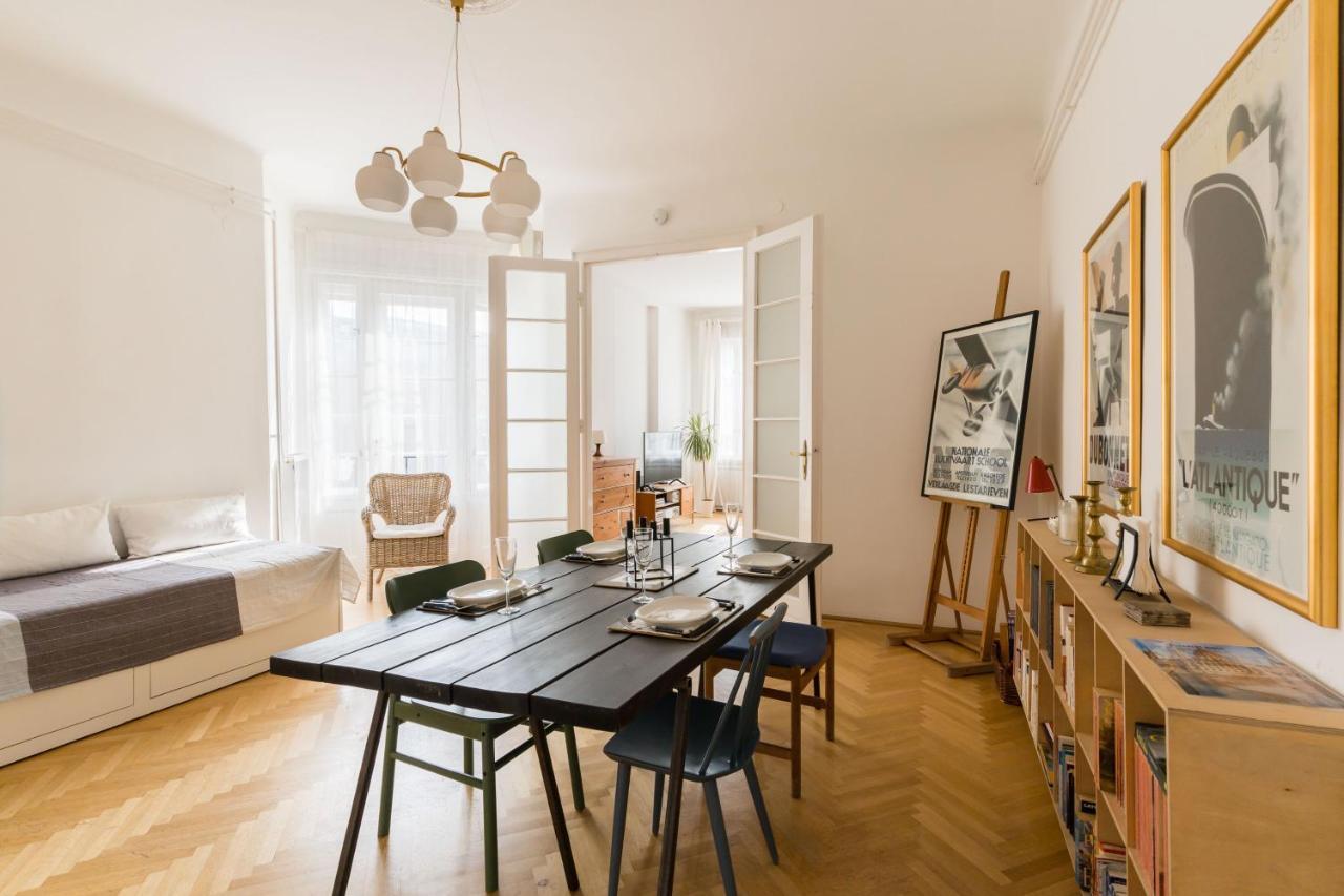 Klauzal Apartment W/3 Bedrooms, French Balcony Budapest Luaran gambar