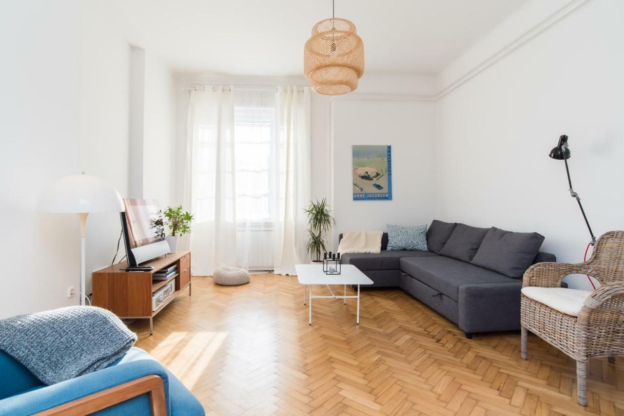 Klauzal Apartment W/3 Bedrooms, French Balcony Budapest Luaran gambar